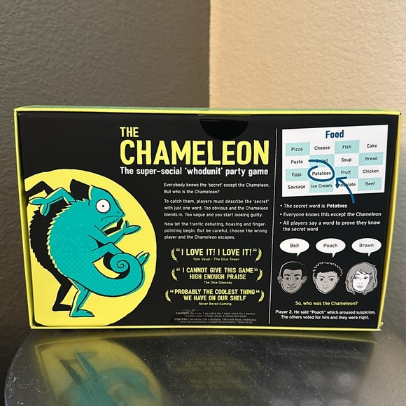 The Chameleon Board Game - Picture 2 of 4